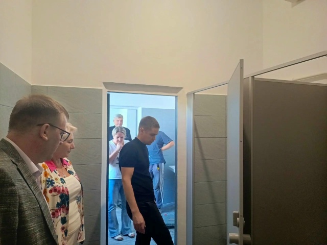 В ДК "Победа" завершен капитальный ремонт санузлов