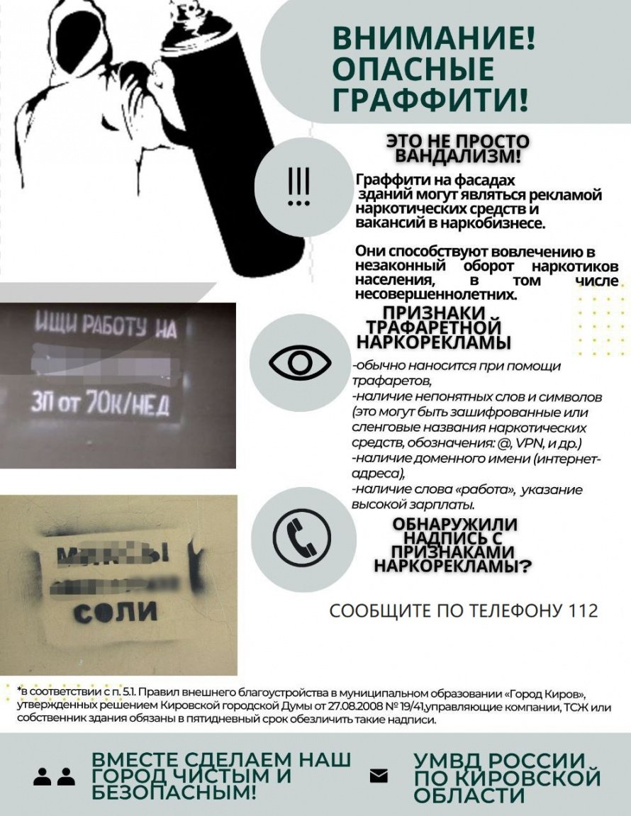 ВНИМАНИЕ! Опасные граффити!